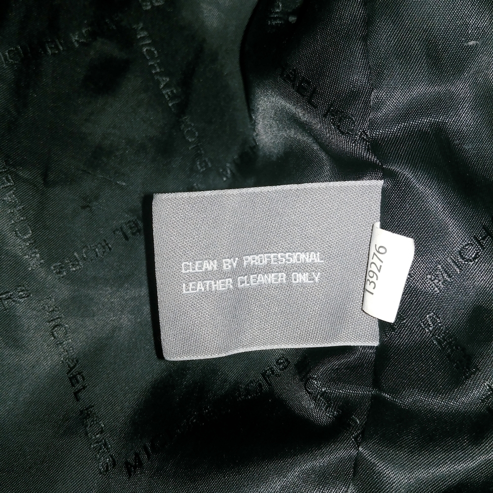 Michael Kors Leather Jacket - Picture 5 of 8